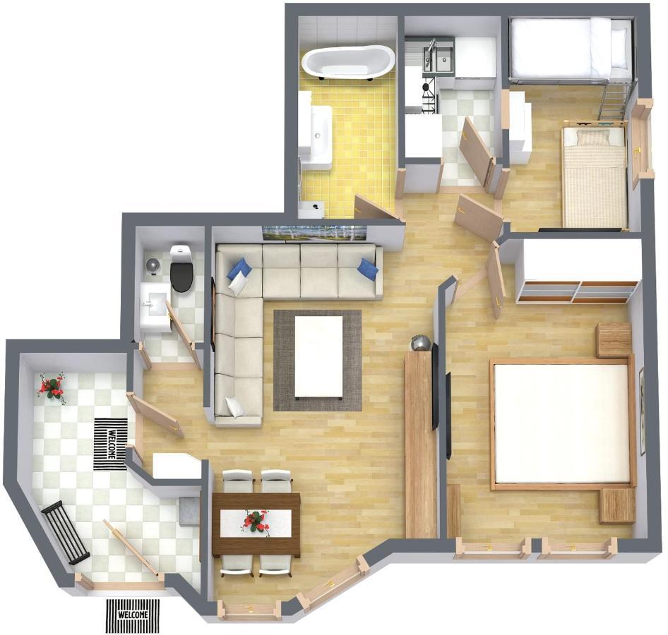 Monis Apartment 齐勒河谷的拉姆绍 外观 照片